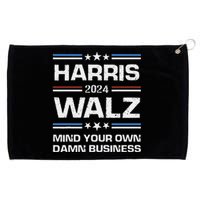 Walz Waltz 2024 Mind Your Own Damn Business Grommeted Golf Towel