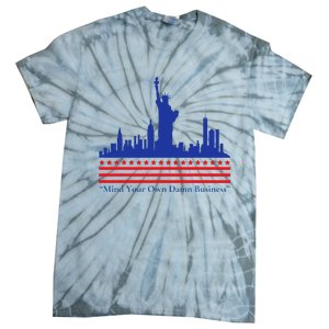 Waltz Walz 2024 Mind Your Own Damn Business Tim Waltz 2024 Tie-Dye T-Shirt