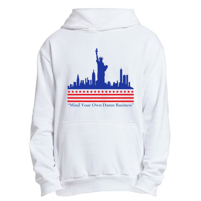 Waltz Walz 2024 Mind Your Own Damn Business Tim Waltz 2024 Urban Pullover Hoodie