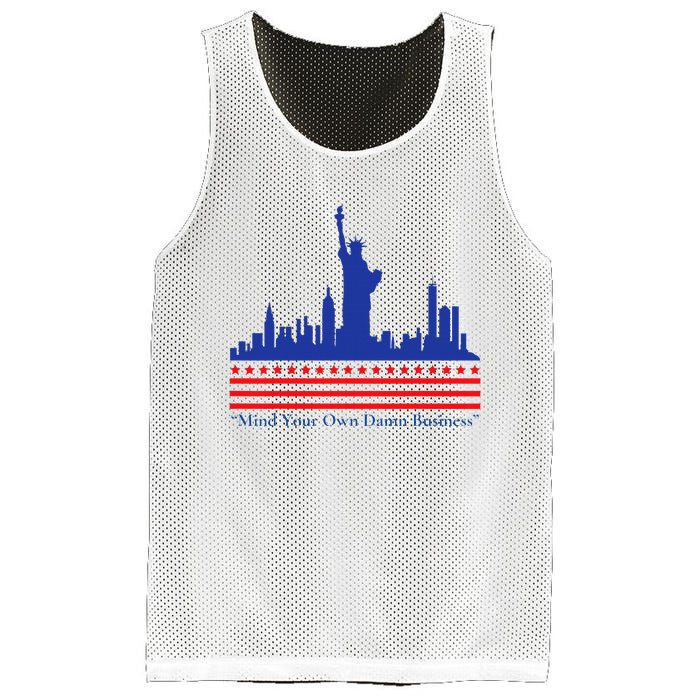 Waltz Walz 2024 Mind Your Own Damn Business Tim Waltz 2024 Mesh Reversible Basketball Jersey Tank