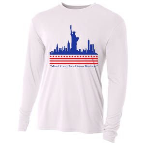 Waltz Walz 2024 Mind Your Own Damn Business Tim Waltz 2024 Cooling Performance Long Sleeve Crew