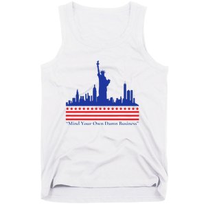 Waltz Walz 2024 Mind Your Own Damn Business Tim Waltz 2024 Tank Top