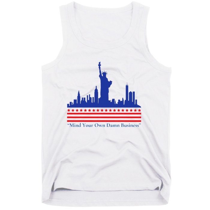 Waltz Walz 2024 Mind Your Own Damn Business Tim Waltz 2024 Tank Top