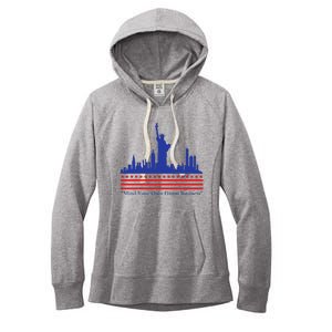 Waltz Walz 2024 Mind Your Own Business Campaign Art Women's Fleece Hoodie