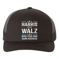 Walz Waltz 2024 Mind Your Own Damn Business Yupoong Adult 5-Panel Trucker Hat