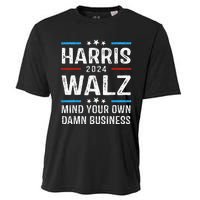 Walz Waltz 2024 Mind Your Own Damn Business Cooling Performance Crew T-Shirt