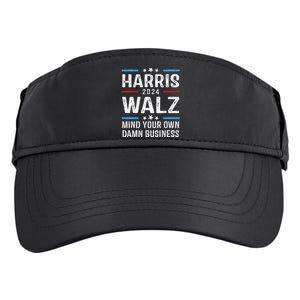 Walz Waltz 2024 Mind Your Own Damn Business Adult Drive Performance Visor