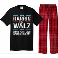 Walz Waltz 2024 Mind Your Own Damn Business Pajama Set