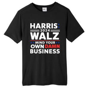 Walz Waltz 2024 Mind Your Own Damn Business Tall Fusion ChromaSoft Performance T-Shirt