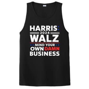 Walz Waltz 2024 Mind Your Own Damn Business PosiCharge Competitor Tank