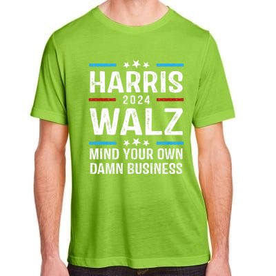 Walz Waltz 2024 Mind Your Own Damn Business Adult ChromaSoft Performance T-Shirt