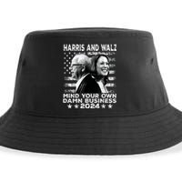 Walz Waltz 2024 Mind Your Own Damn Business Sustainable Bucket Hat