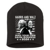 Walz Waltz 2024 Mind Your Own Damn Business Short Acrylic Beanie