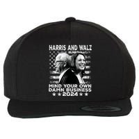 Walz Waltz 2024 Mind Your Own Damn Business Wool Snapback Cap