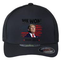 We Won 2024 2028 Flexfit Unipanel Trucker Cap