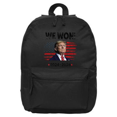 We Won 2024 2028 16 in Basic Backpack