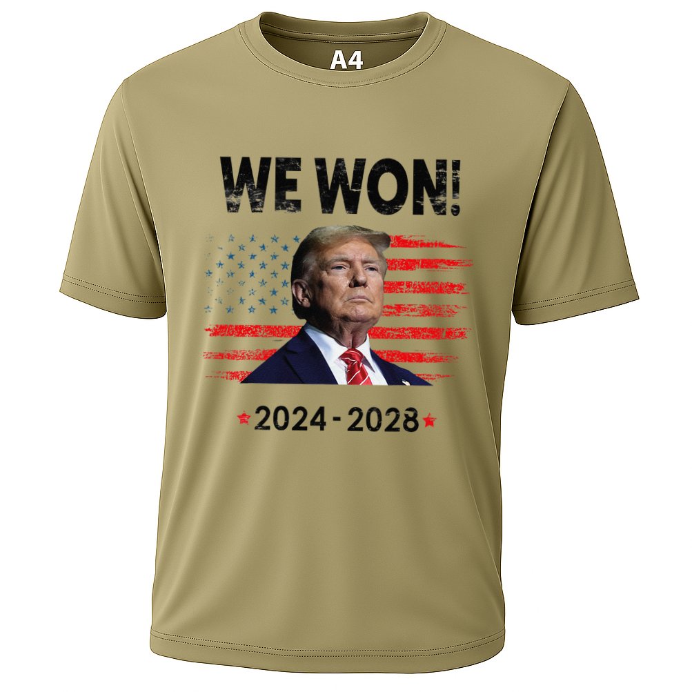 We Won 2024 2028 Cooling Performance Crew T-Shirt