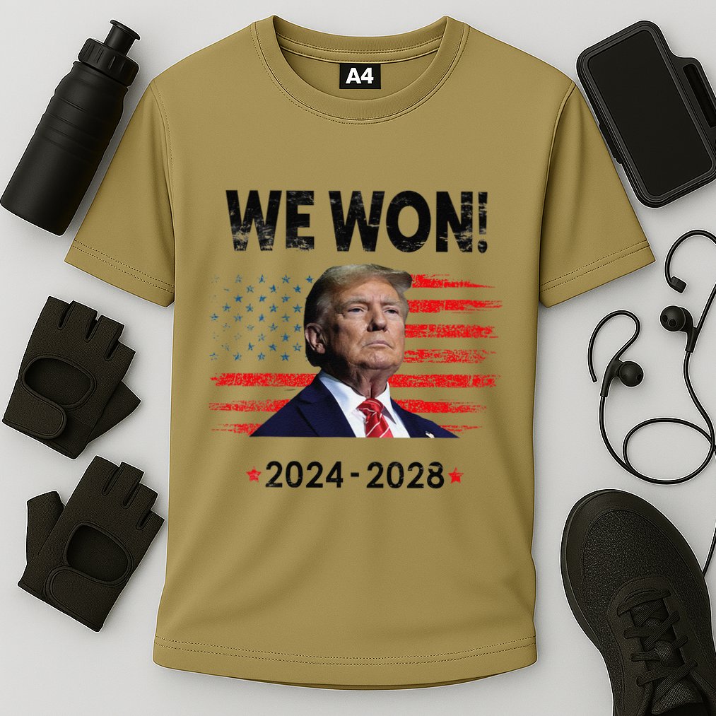 We Won 2024 2028 Cooling Performance Crew T-Shirt