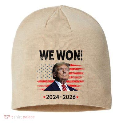 We Won 2024 2028 Sustainable Beanie
