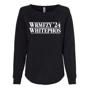 Wrmfzy Whitephos 24 Old Sparky Womens California Wash Sweatshirt