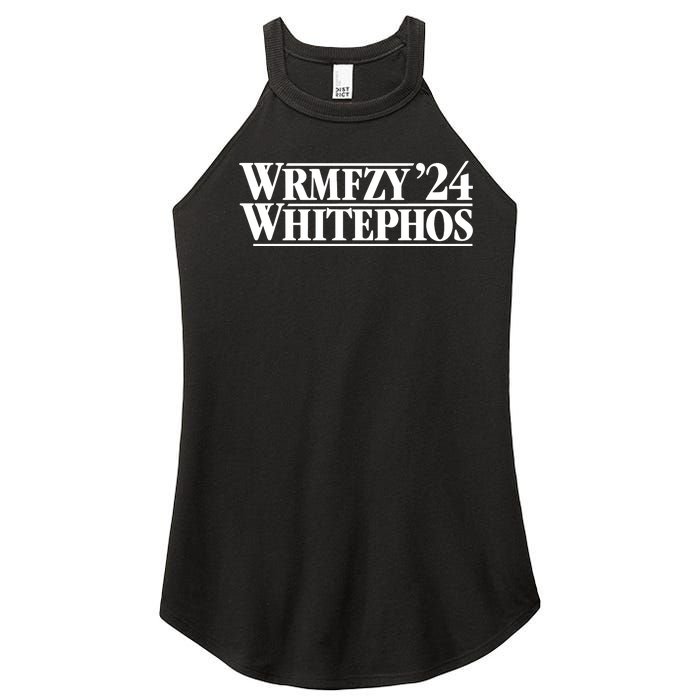 Wrmfzy Whitephos 24 Old Sparky Women's Perfect Tri Rocker Tank