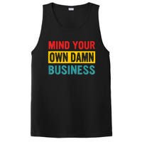 Walz Waltz 2024 Mind Your Own Damn Business PosiCharge Competitor Tank