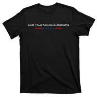 Walz Waltz 2024 Mind Your Own Damn Business T-Shirt