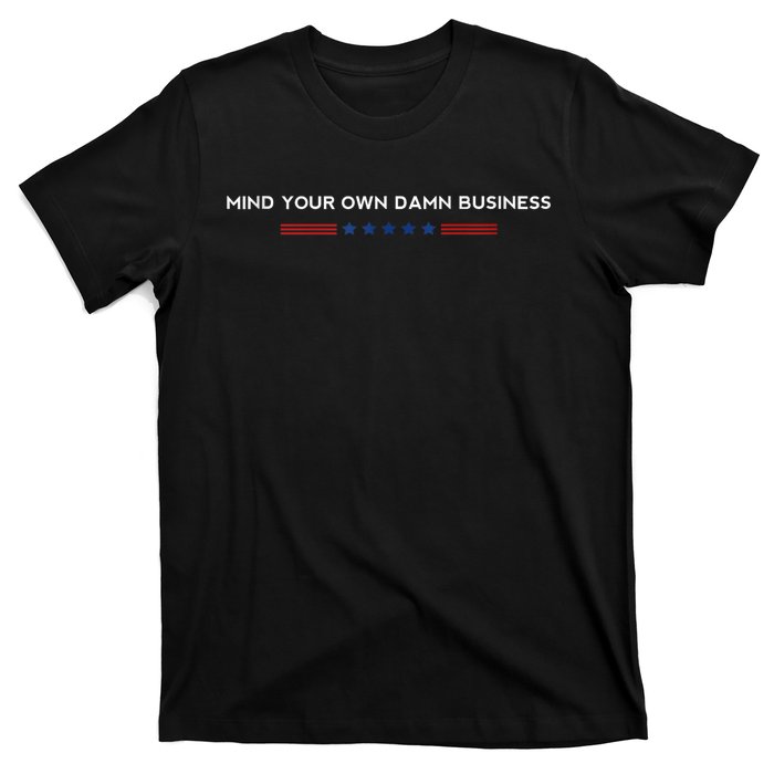 Walz Waltz 2024 Mind Your Own Damn Business T-Shirt