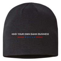 Walz Waltz 2024 Mind Your Own Damn Business Sustainable Beanie