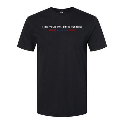 Walz Waltz 2024 Mind Your Own Damn Business Softstyle CVC T-Shirt