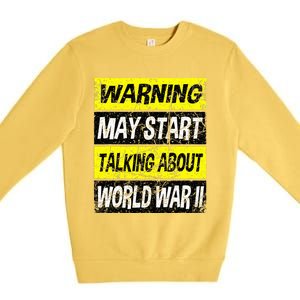 World War 2 Memorabilia World War II WW2 Gear Premium Crewneck Sweatshirt