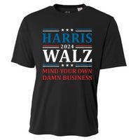 Walz Waltz 2024 Mind Your Own Damn Business Cooling Performance Crew T-Shirt