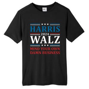 Walz Waltz 2024 Mind Your Own Damn Business Tall Fusion ChromaSoft Performance T-Shirt