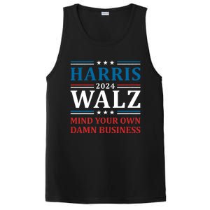 Walz Waltz 2024 Mind Your Own Damn Business PosiCharge Competitor Tank