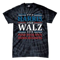 Walz Waltz 2024 Mind Your Own Damn Business Tie-Dye T-Shirt