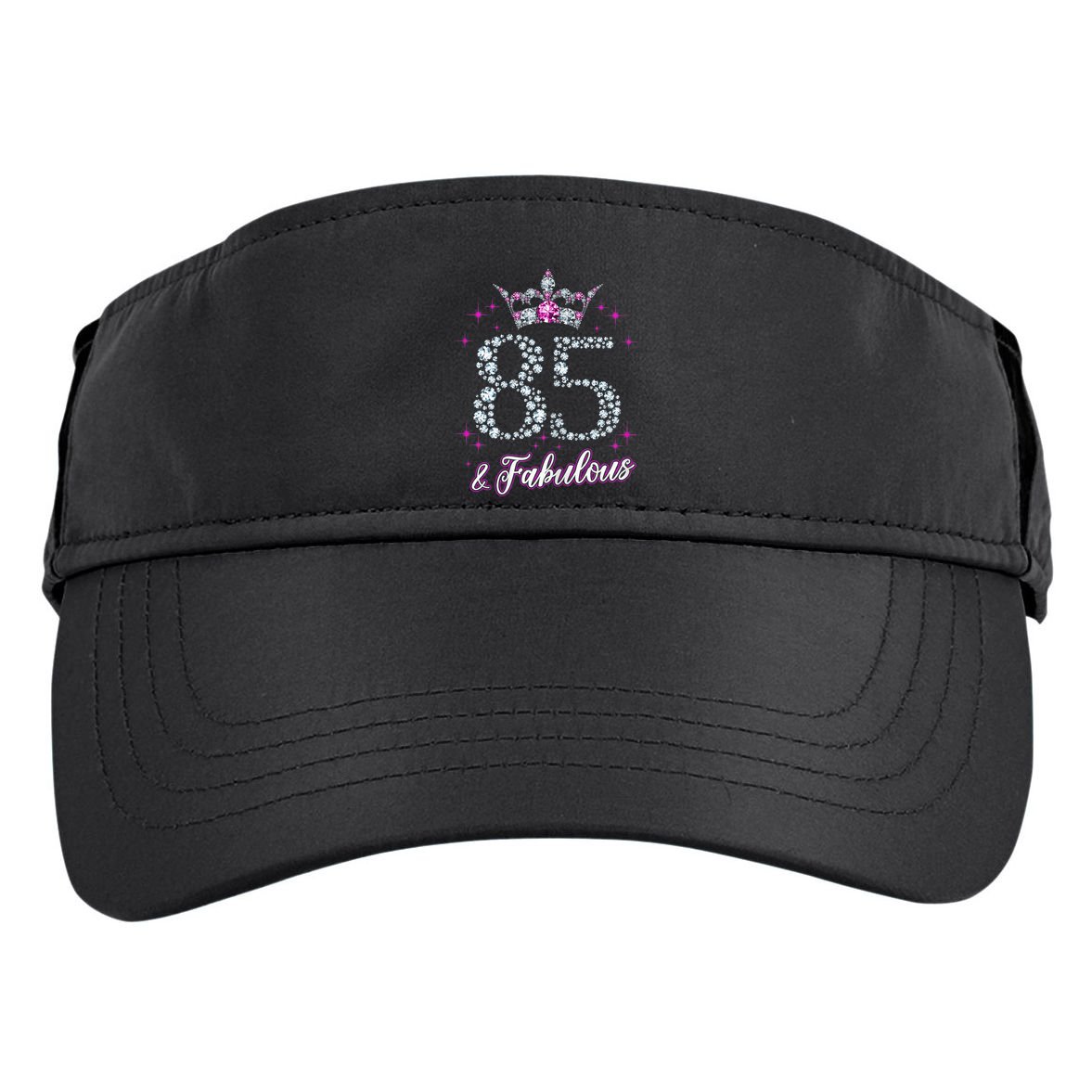 Wo Wo 85 And Fabulous 1935 85Th Birthday Present Gift Tee Adult Drive Performance Visor