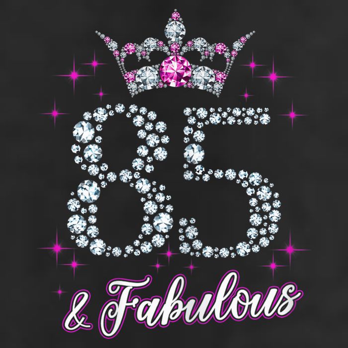 Wo Wo 85 And Fabulous 1935 85Th Birthday Present Gift Tee Adult Drive Performance Visor