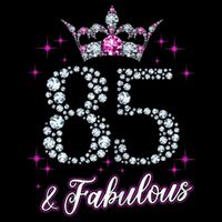 Wo Wo 85 And Fabulous 1935 85Th Birthday Present Gift Tee 16 in Basic Backpack
