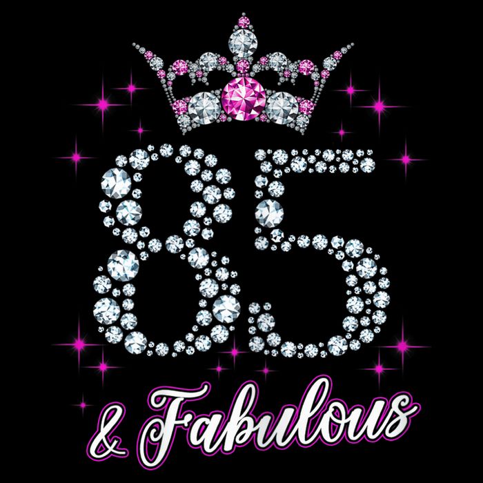 Wo Wo 85 And Fabulous 1935 85Th Birthday Present Gift Tee 16 in Basic Backpack