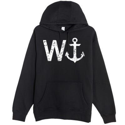 Wanker W Anchor Premium Pullover Hoodie