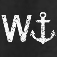 Wanker W Anchor Golf Towel