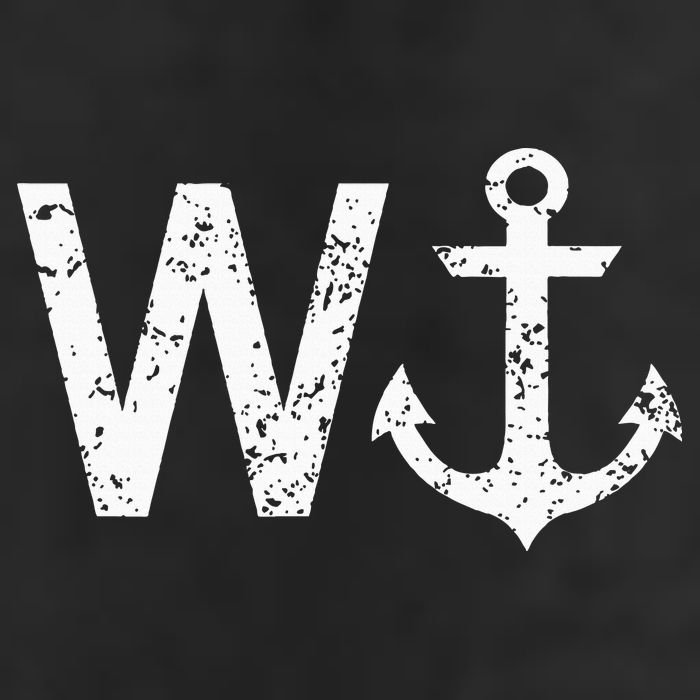 Wanker W Anchor Golf Towel
