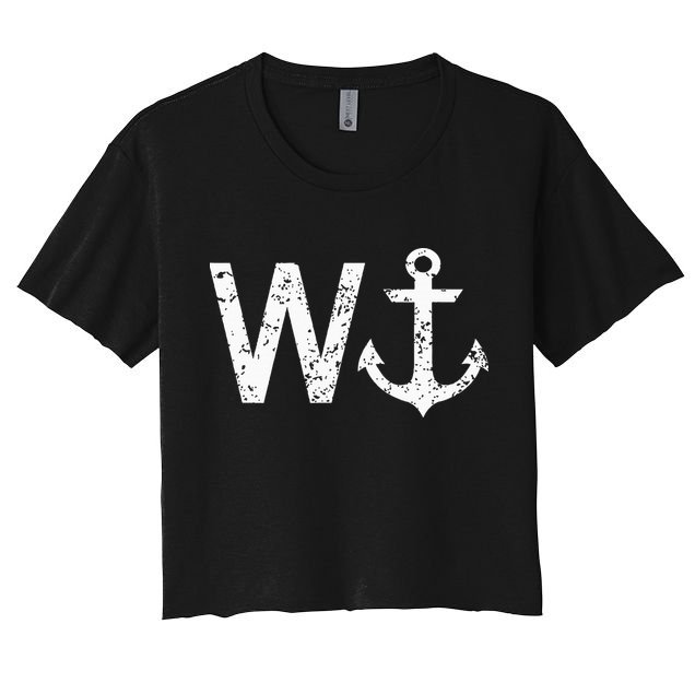 Wanker W Anchor Crop Top
