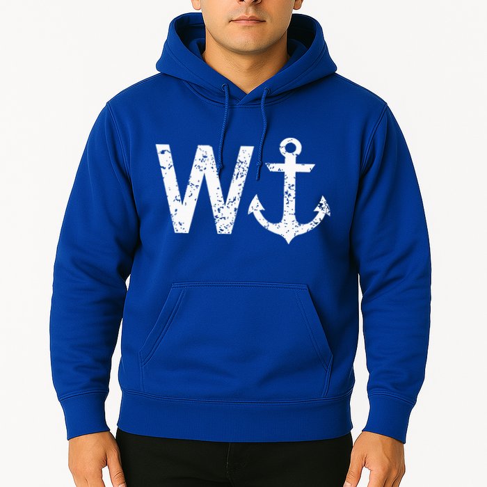 Wanker W Anchor Hoodie