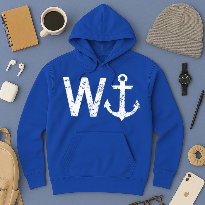 Wanker W Anchor Hoodie