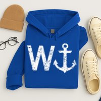 Wanker W Anchor Hoodie