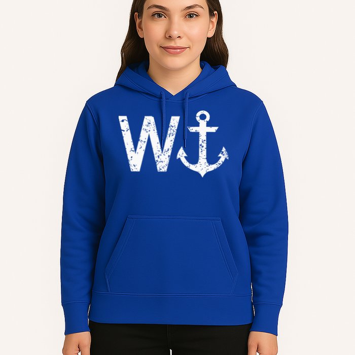 Wanker W Anchor Hoodie