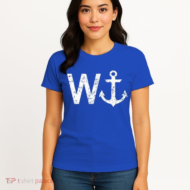 Wanker W Anchor Womens T-Shirt