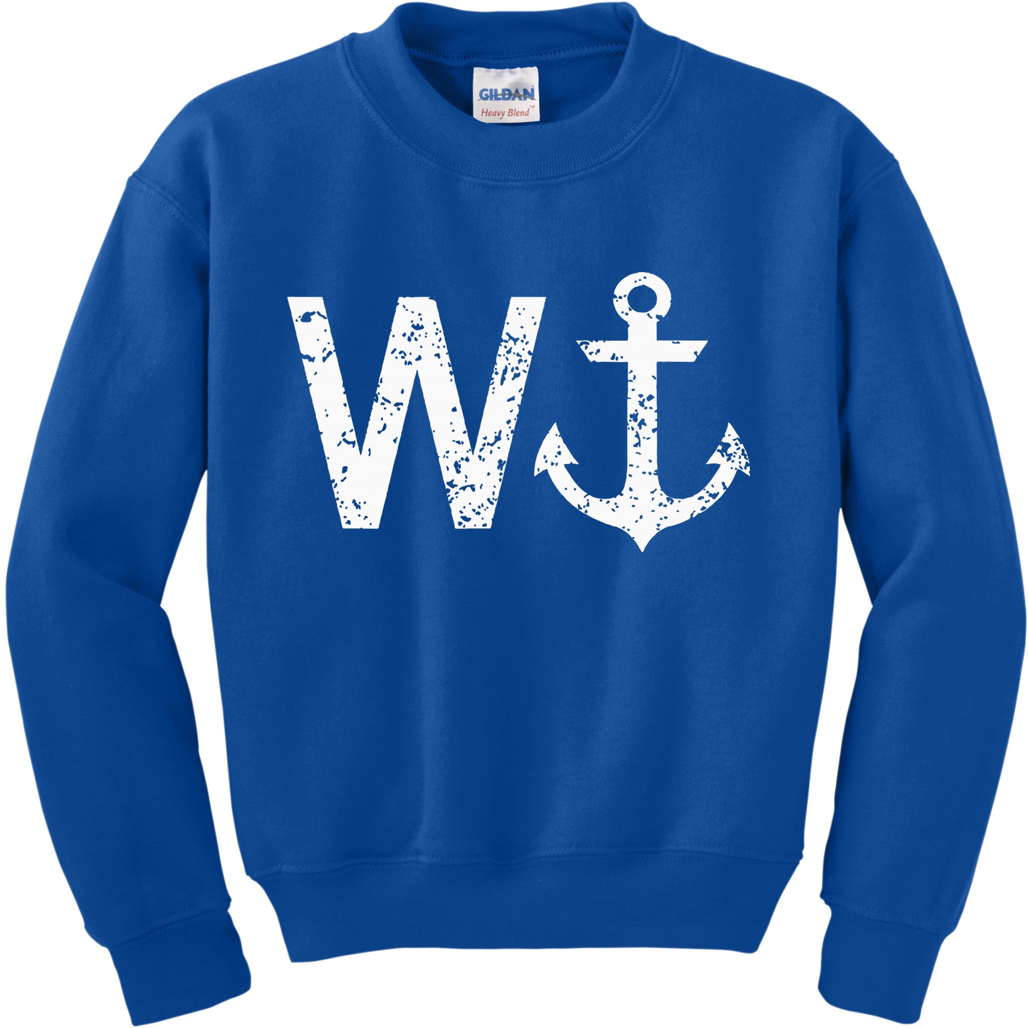 Wanker W Anchor Kids Sweatshirt