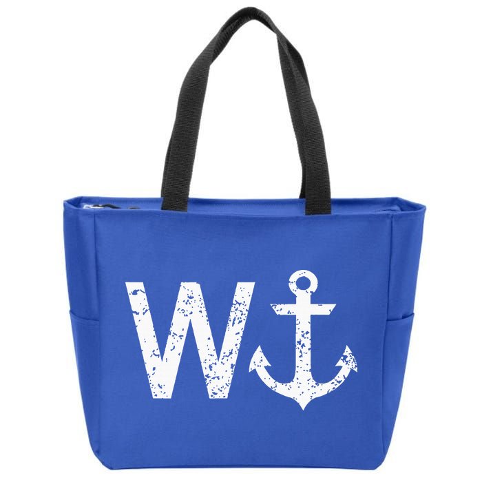 Wanker W Anchor Zip Tote Bag
